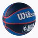 Wilson NBA Team Tribute баскетболна топка Oklahoma City Thunder синя WTB1300XBOKC 4
