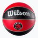 Баскетболна топка Wilson NBA Team Tribute Toronto Raptors Red WTB1300XBTOR