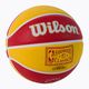 Wilson NBA Team Retro Mini баскетболна топка Houston Rockets maroon WTB3200XBHOU 2