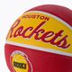 Wilson NBA Team Retro Mini баскетболна топка Houston Rockets maroon WTB3200XBHOU 3