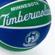 Мини баскетбол Wilson NBA Team Retro Mini Minnesota Timberwolves green WTB3200XBMIN 3