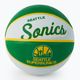 Wilson NBA Team Retro Mini Seattle SuperSonics баскетбол зелен WTB3200XBSEA