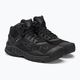 Мъжки ботуши за трекинг KEEN Nxis Evo Mid WP triple black 4