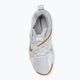 Nike React Hyperset SE волейболни обувки в бяло и златно DJ4473-170 6