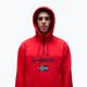 Мъжки суитчър Napapijri Burgee Half Zip Hooded 2.0 red goji 4