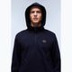 Мъжки суитшърт Napapijri B-Badge Half Zip Hooded blu marine 5