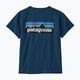 Дамска тениска за трекинг Patagonia P-6 Logo Responsibili-Tee tidepool blue 9