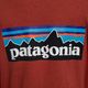 Дамска тениска за трекинг Patagonia P-6 Logo Responsibili-Tee LS burl red 4