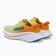 Мъжки обувки за бягане HOKA Bondi X в бяло и жълто 1113512-WEPR 4