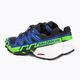 Мъжки обувки за бягане Salomon Spikecross 6 GTX black/surf the web/green gecko 3