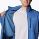 Columbia Park View Fleece FZ mountain blue мъжки потник за трекинг 5