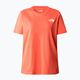 Дамска тениска за трекинг The North Face Foundation Graphic orange NF0A55B2LV31 5
