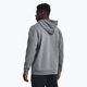 Мъжка качулка Under Armour Essential Fleece Hoodie pitch gray medium heather/white 3