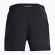 Мъжки къси панталони за бягане Under Armour Launch Elite 5", черни/черни/отразителни 6