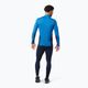 Мъжка термо тениска Smartwool Merino Sport LS 1/4 Zip blue 11538 6