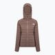 Пухено яке за жени The North Face Belleview Stretch Down Hoodie brown NF0A7UK5EFU1 6