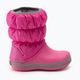 Crocs Winter Puff Детски ботуши за сняг електриково розово/светло сиво 2