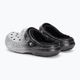 Crocs Classic Glitter Lined Clog black/silver джапанки 4