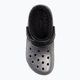 Crocs Classic Glitter Lined Clog black/silver джапанки 7