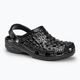Джапанки Crocs Classic Metallic Crocskin black 2