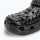 Джапанки Crocs Classic Metallic Crocskin black 8