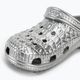 Джапанки Crocs Classic Metallic Crocskin silver 8