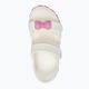 Детски сандали Crocs Crocband Cruiser Pet Kids white/pink tweed 5