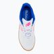 New Balance Audazo V6 Control IN Jr детски футболни обувки бели SJA3IWB6.M.045 6
