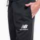 New Balance Essentials Stacked Logo French мъжки панталони за тренировка черен NBMP31539BK 4