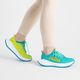 Дамски обувки за бягане HOKA Carbon X 3 blue-yellow 1123193-CEPR 2