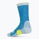 HOKA Crew Run Sock 3 чифта чорапи за бягане diva blue/ice water/evening primrose 5