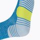 HOKA Crew Run Sock 3 чифта чорапи за бягане diva blue/ice water/evening primrose 7