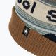 Smartwool Плетена зимна шарка POM дълбока тъмносиня шапка от естествена кожа 4
