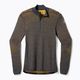 Мъжки термобельо Smartwool Intraknit Merino Baselayer 1/4 charcoal/honey gold термобельо с дълъг ръкав 3