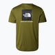 Мъжка тренировъчна тениска The North Face Reaxion Red Box forest olive 2