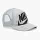 Nike Rise Structured Trucker детска бейзболна шапка светло димно сиво / светло димно сиво / черно