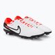 Nike Tiempo Legend 10 Pro FG бели/черни/ярко малинови футболни обувки 4