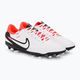Nike Tiempo Legend 10 Academy MG футболни обувки бяло/черно/ярко малиново 4