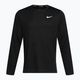 Мъжка блуза за бягане с дълъг ръкав Nike Miler Dri-Fit UV black