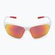 Мъжки слънчеви очила Nike Skylon Ace бяло/сиво с червено огледало 3