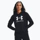 Дамски анцуг Under Armour Rival Fleece Big Logo Hoody black/white