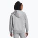 Under Armour дамска качулка Rival Fleece Hoodie mod gray light heather/white 3