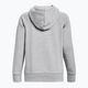 Дамски суитшърт Under Armour Rival Fleece Hoodie mod gray light heather/white 6