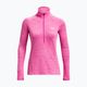 Under Armour дамски суитшърт Evolved Core Tech 1/2 Zip rebel pink/white 5