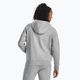 Under Armour дамски суитшърт Rival Fleece Big Logo Hoody mod gray light heather/white 3