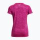 Under Armour Tech SSC дамска тениска за тренировки мистично пурпурно/ребелово розово/металическо сребро 6
