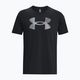 Мъжка тениска Under Armour Big Logo Fill black/pitch gray/halo gray 4
