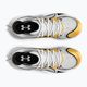 Баскетболни обувки Under Armour Spawn 6 бяло/черно/металическо злато 11