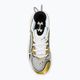 Баскетболни обувки Under Armour Spawn 6 бяло/черно/металическо злато 5