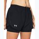 Къси панталони за бягане за жени Under Armour Fly By 2in1 black/black/reflective 4
